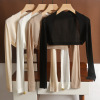 Cardigan Short Ice Silk Knitted Air Conditioning Sweater Ultra Thin 03