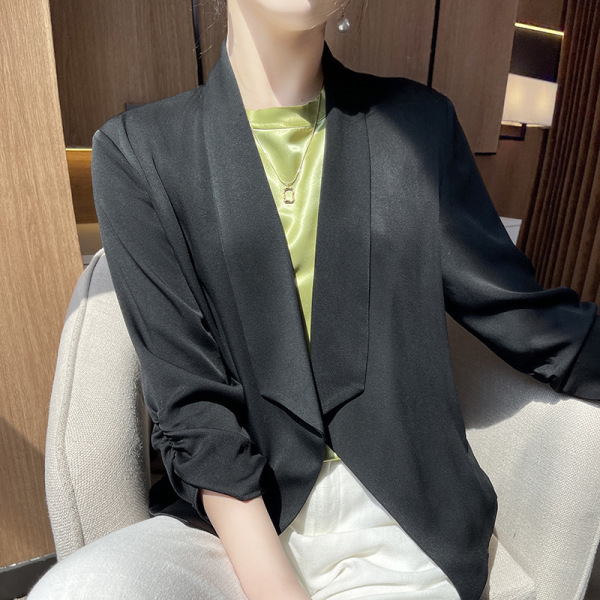 Elegant casual design three quarter sleeve cardigan 31