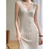 Ice silk knitted suspender dress women's vest bottoming skirt 16