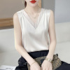 New V-neck silk camisole sleeveless top for women 06