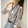 Silk Shirt Ladies Top Feminine Shirt Long Sleeve 22