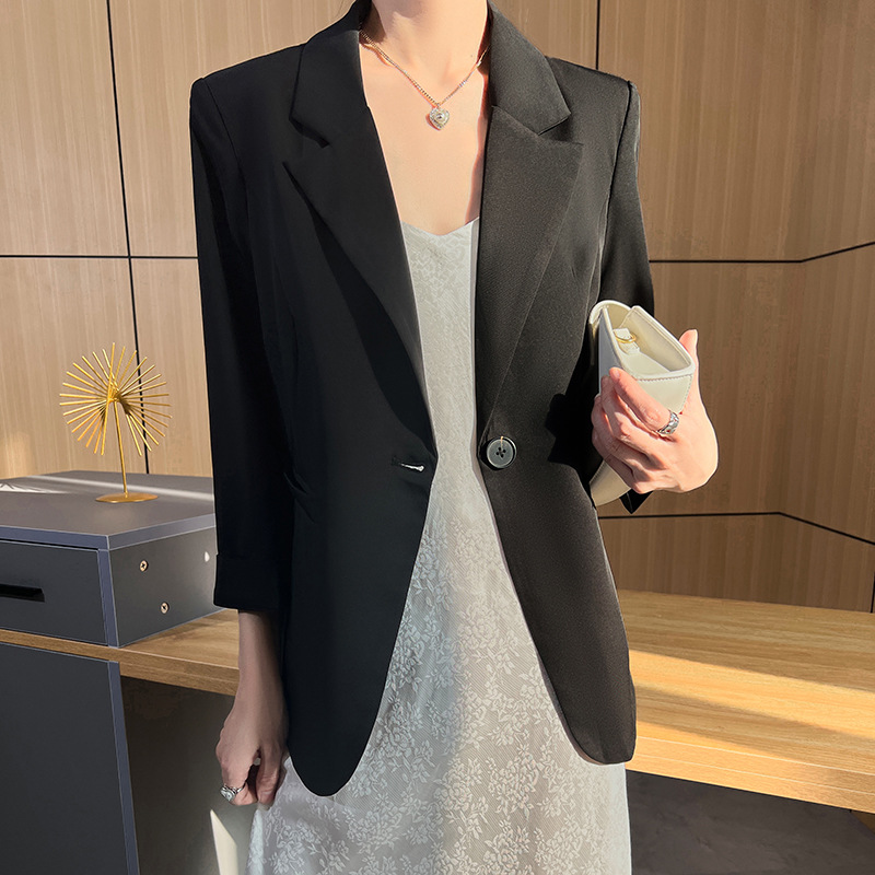 Temperament Casual Fashion Western Style Trendy Small Suit 09