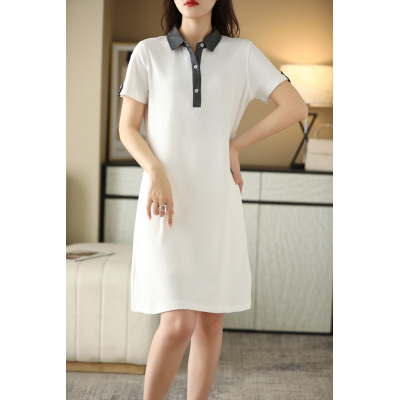 fashion elegant mid length dress 136