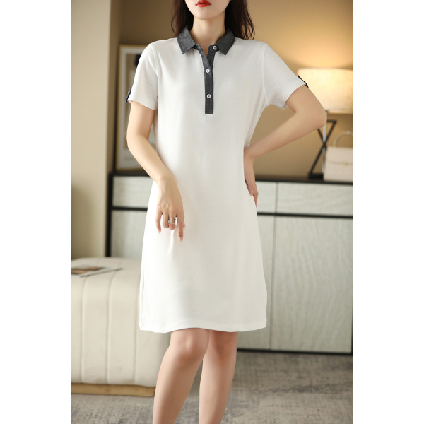 fashion elegant mid length dress 136