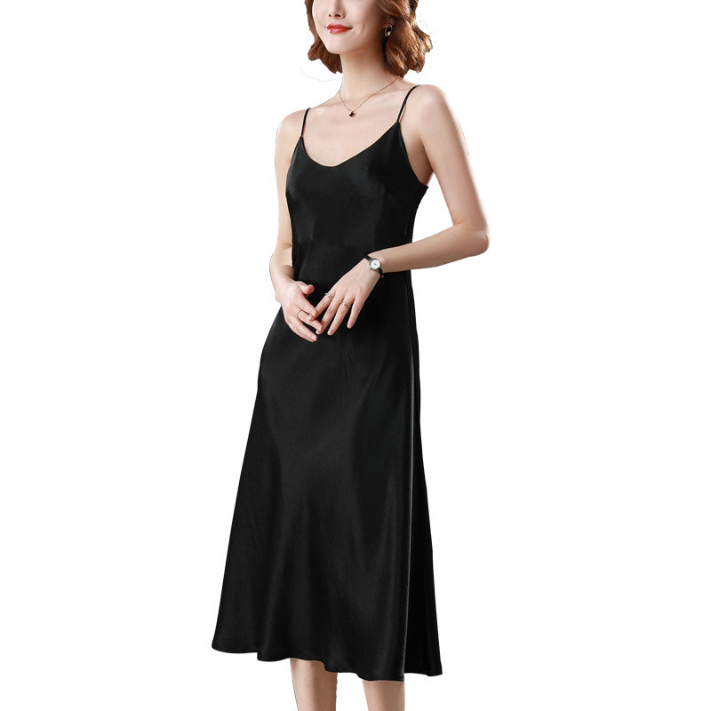 French style women's cold style suspender dress inside the suspender dress 96