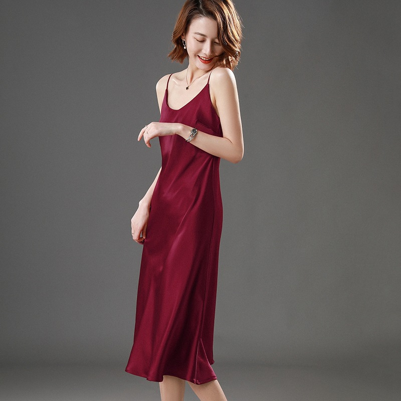 French style women's cold style suspender dress inside the suspender dress 96