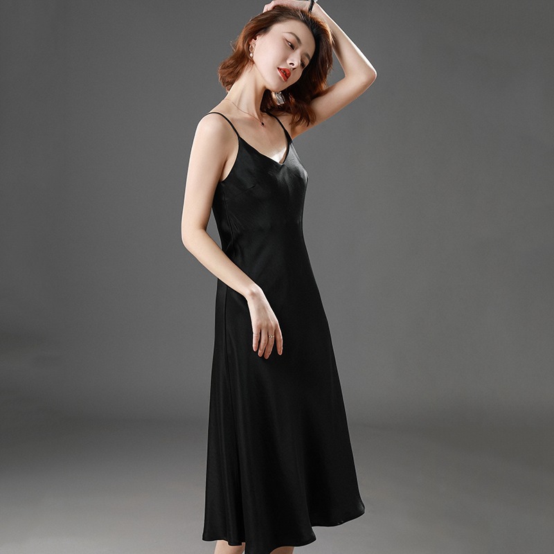 French style women's cold style suspender dress inside the suspender dress 96