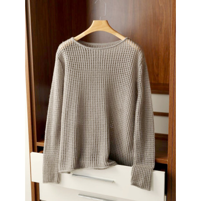Hollow blouse new style mesh shirt top 144