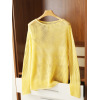 Hollow blouse new style mesh shirt top 144
