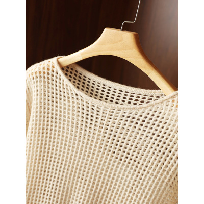 Hollow blouse new style mesh shirt top 144
