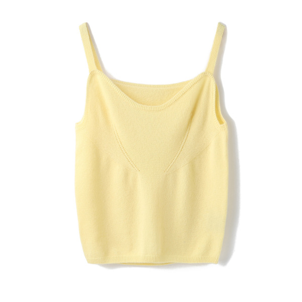 Hollow Short Sleeveless Sweater 117