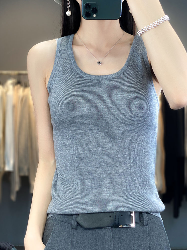 Knitted inner layer without chest pad thin base layer 130