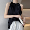 Mulberry silk knitted bottoming shirt sleeveless top 107