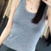 Slim top T-shirt with bottoming short T-shirt 131