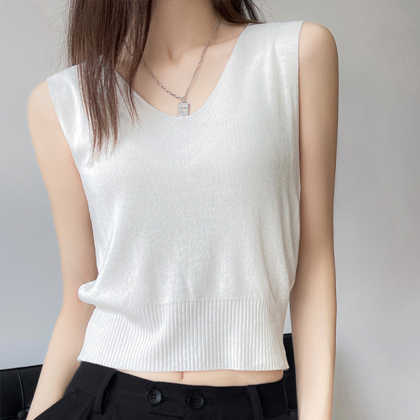 v-neck suit bottoming shirt inner layer top outerwear 99