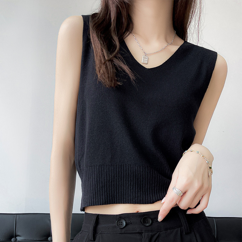 v-neck suit bottoming shirt inner layer top outerwear 99