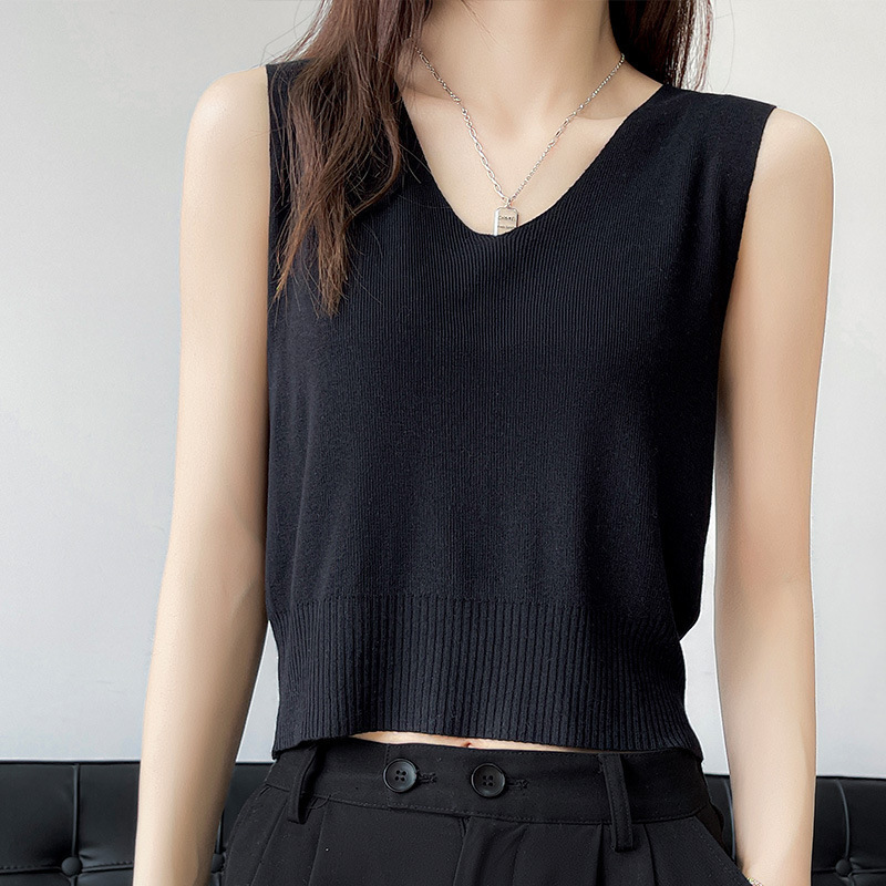 v-neck suit bottoming shirt inner layer top outerwear 99