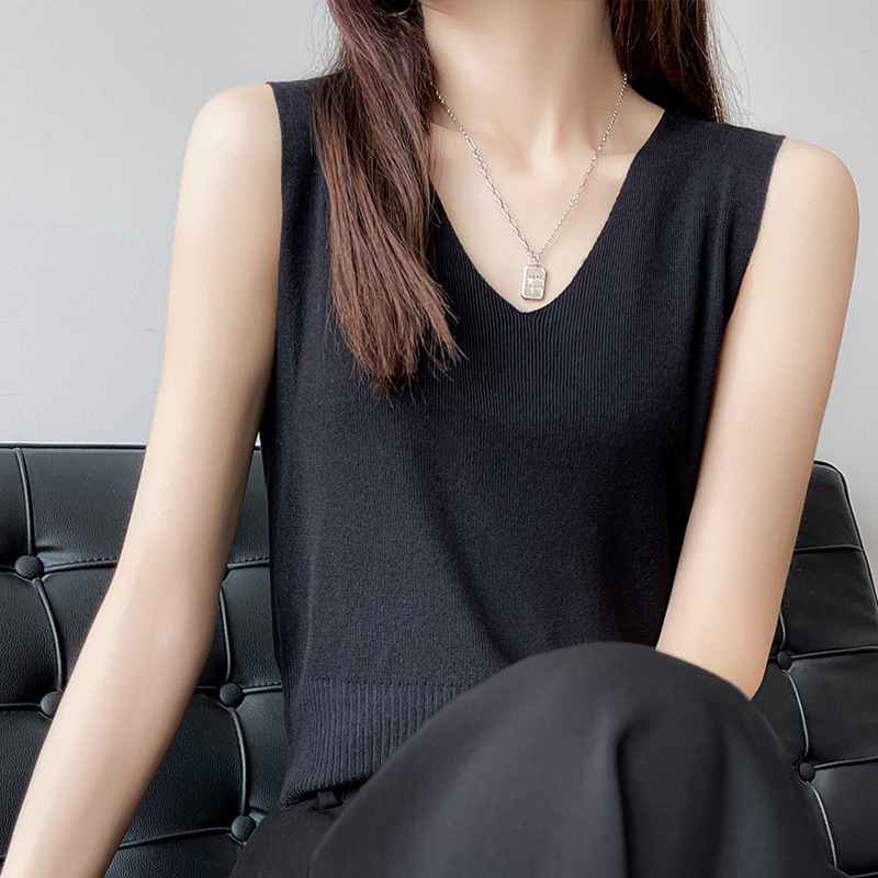 v-neck suit bottoming shirt inner layer top outerwear 99