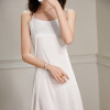 V neck suspender dress women's slim mid length skirt 97
