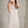 V neck suspender dress women's slim mid length skirt 97