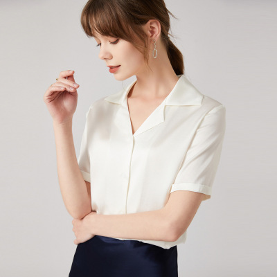 Women's loose and slim design short-sleeved top 120