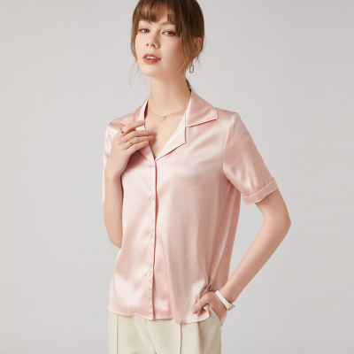 Women's loose and slim design short-sleeved top 120