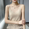women's slim solid color casual camisole 100