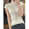 women's thin knitted sleeveless vest 76